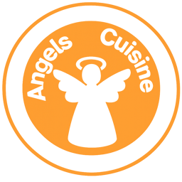 Angels Cuisine logo.
